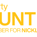 Marty Hunt wordmark yellow