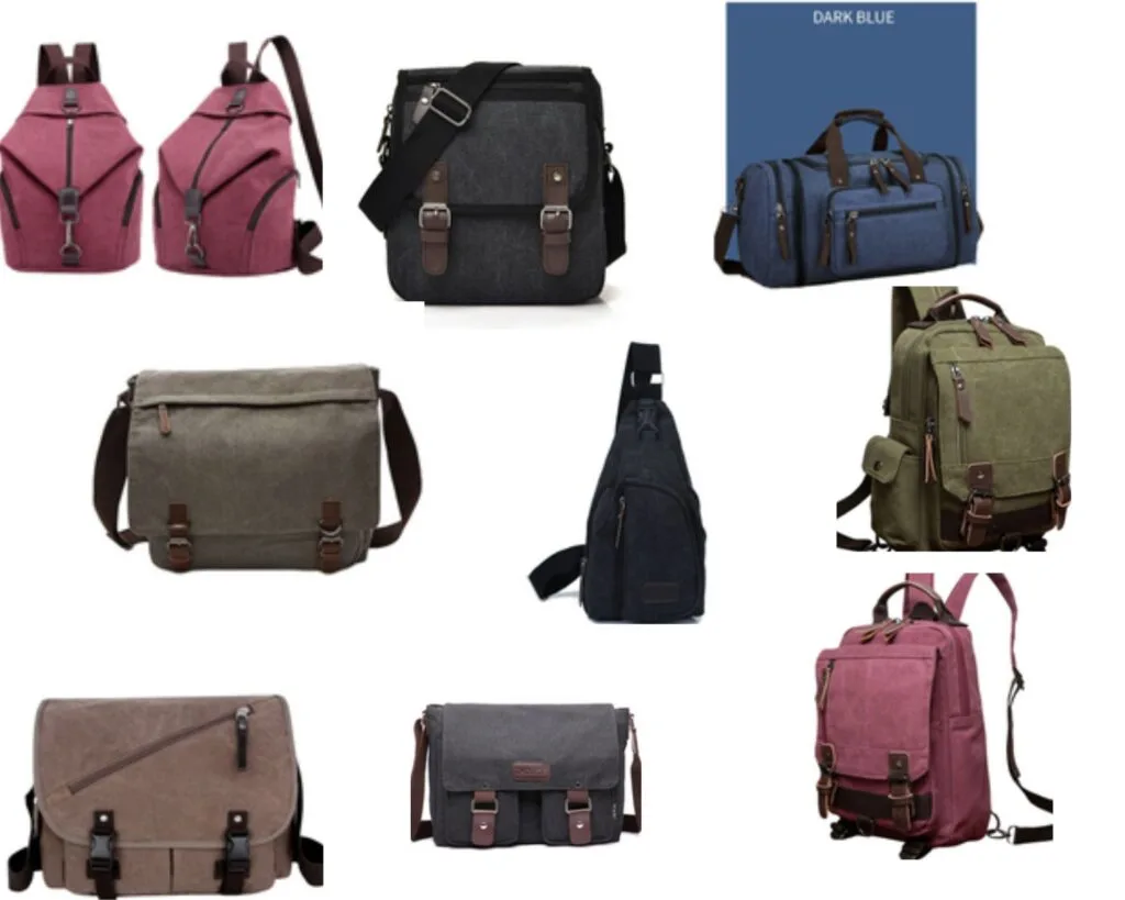 Canvas bags