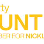 Marty Hunt wordmark yellow